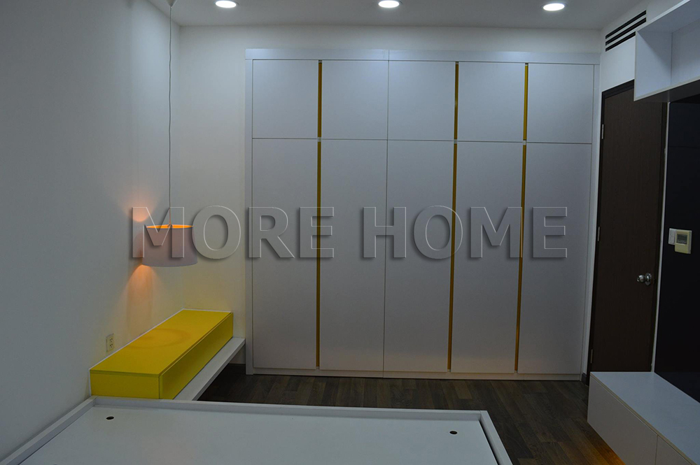 Thi công nội thất chung cư Petroland Quận 7 - Nhà anh Phương